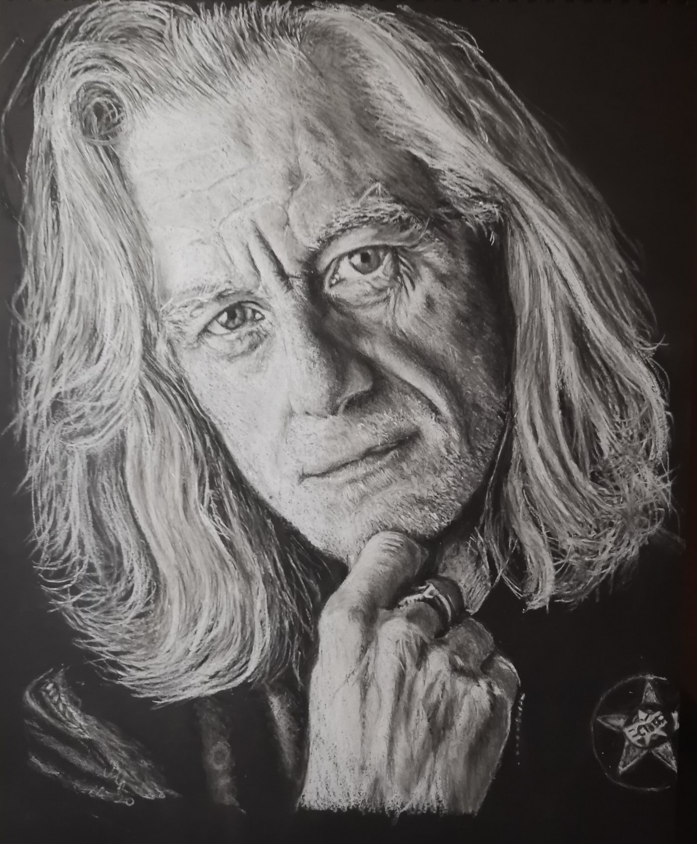 Guy Swinnen - Pastelportret door Massin Art