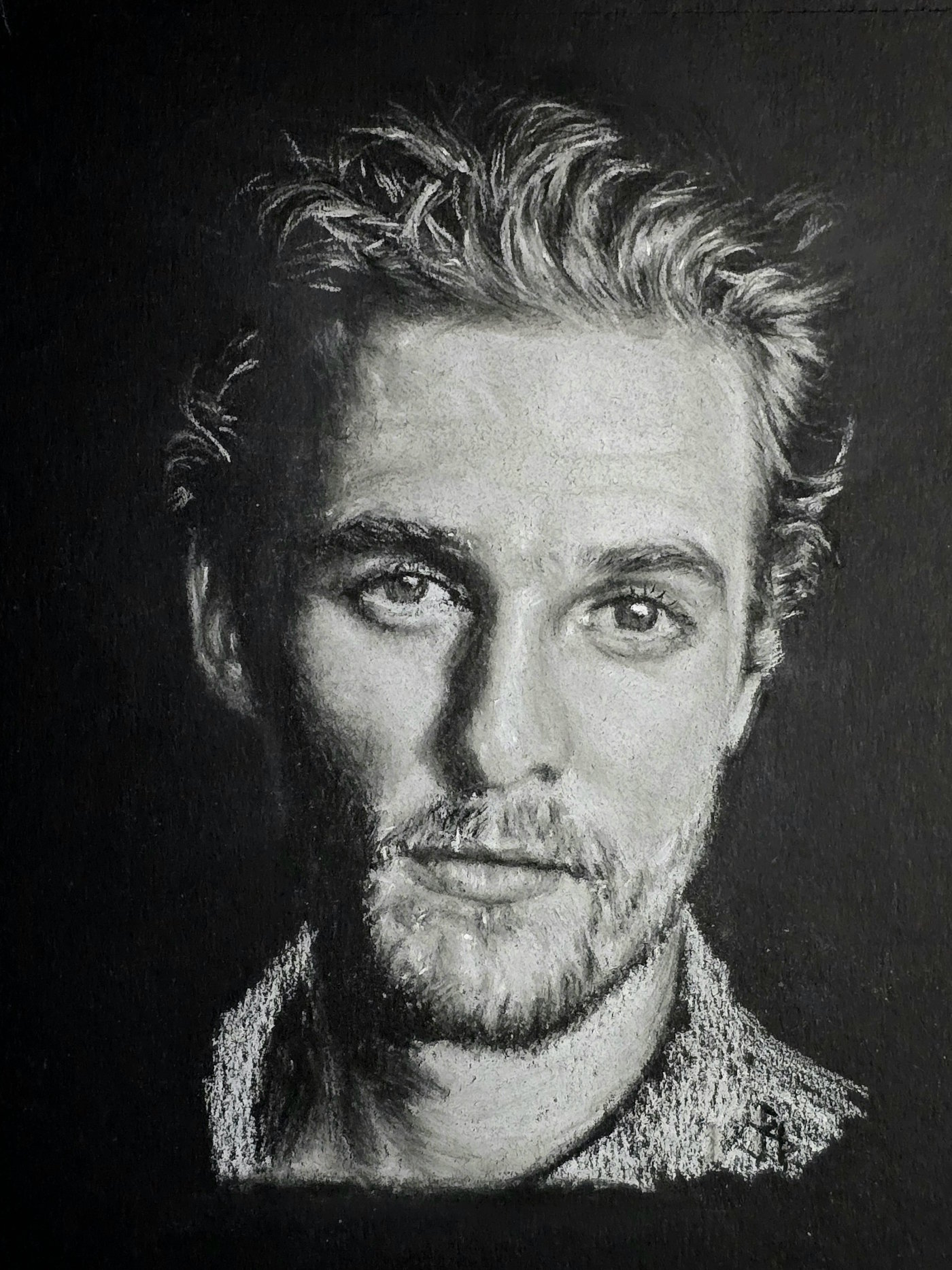 Matthew McConaughey - Pastelportret door Massin Art